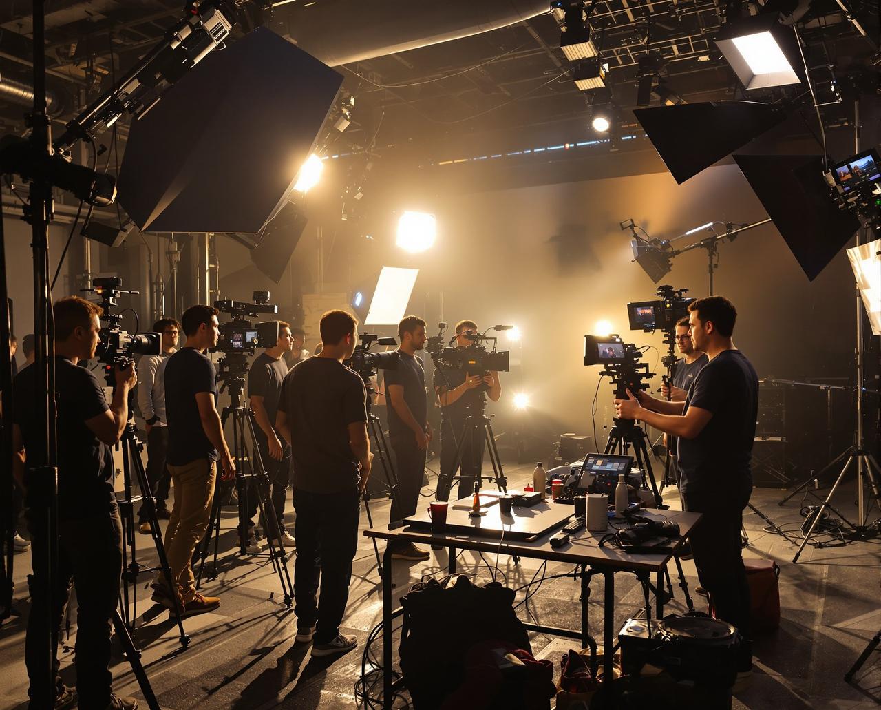 汤姆影院制作现场